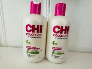 CHI ColorCare Color Lock Shampoo and Conditioner Set 12oz - NEW